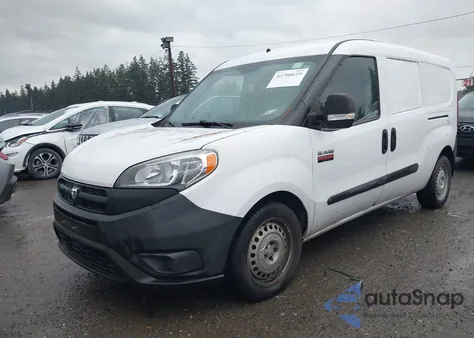 2017 Ram Promaster City Tradesman from USA, damaged, VIN ZFBERFAB4H6F01793